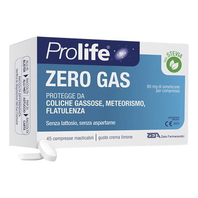 Prolife - Zerogas Integratore Contro il Gonfiore Confezione 45 Compresse