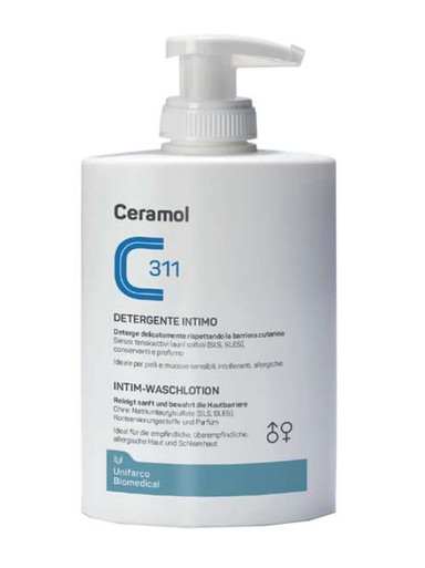 Ceramol - Detergente Intimo Confezione 250 Ml (Confezione Danneggiata)