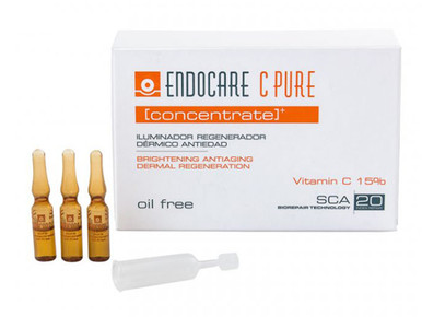 Endocare - C Pure Concentrato Trattamento Intensivo Illuminante e Rigenerante Confezione 14 Ampolle