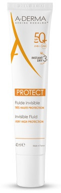 A-derma - Protect Fluido Invisibile Spf50+ Confezione 40 Ml