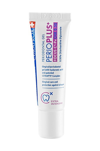 Curaprox - Dentifricio Perio Plus + Focus Gel CHX 0,5% Confezione 10 Ml