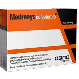 Medronys - Colesterolo Integratore Alimentare Sostegno Funzione Epatica Confezione 60 Compresse