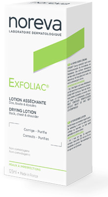Noreva - Exfoliac Lozione Astringente Per Imperfezioni Cutanee Confezione 125 Ml