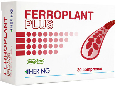 Hering - Ferroplant Plus Integratore Ferro Confezione 30 Compresse