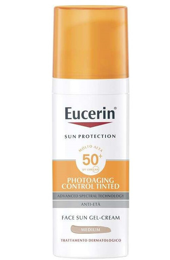 Eucerin - PhotoAging Control Tinted Fluido Viso Spf50+ Confezione 50 Ml