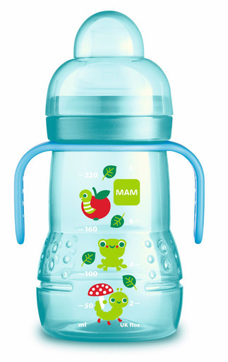 MAM - Trainer + Biberon e Tazza 4 Mesi Confezione 220 Ml