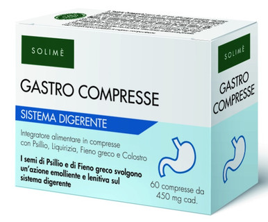 Solimè - Gastro Integratore Benessere Apparato Digerente Confezione 60 Compresse