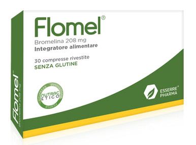 Flomel - Bromelina 208 mg Confezione 30 Compresse