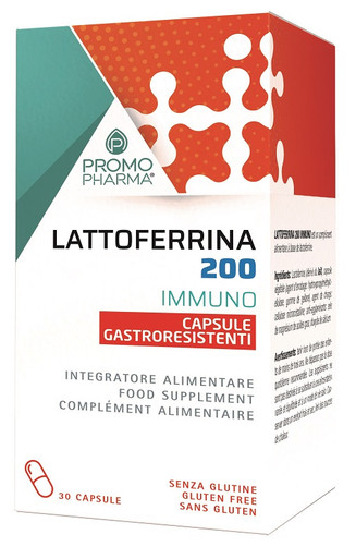 Promopharma - Lattoferrina 200 Confezione 30 Capsule