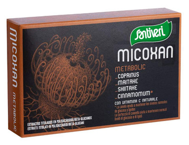 Santiveri - Micoxan Metabolic Integratore Metabolismo Confezione 40 Capsule