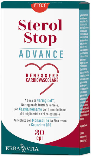 Erba Vita - Sterol Stop Advance Controllo Metabolismo Lipidico Confezione 30 Compresse