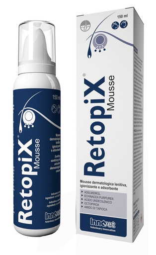 Innovet - Retopix Mousse Dermatologica Per Cani E Gatti Confezione 150 Ml