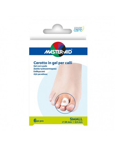 Master Aid - Cerotto Gel Calli Taglia S Confezione 6 Pezzi