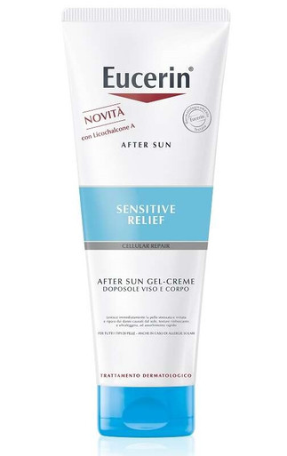 Eucerin - Crema Dopo Sole Sensitive Relief Confezione 200 Ml