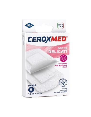 Ibsa - Ceroxmed Dress Cerotti Sterili Delicati Confezione 5 Pezzi