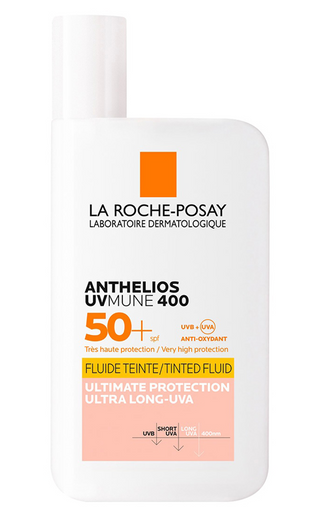 La Roche Posay - Anthelios Fluido Colorato Uvmune 400 Spf50+ Confezione 50 Ml