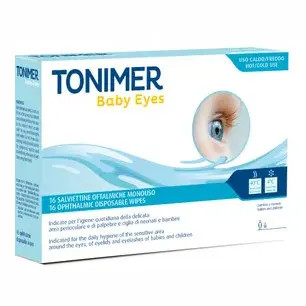 Tonimer - Baby Eyes 16 Salviettine Oftalmiche Confezione 16 Salviette