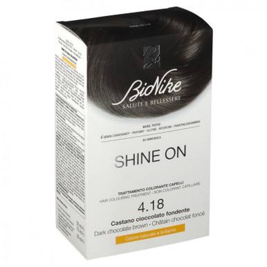 Bionike - Shine On Castano Cioccolato Fondente Confezione 75 Ml+Tubo 50 Ml