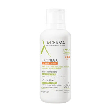 A-Derma - Exomega Control Balsamo Emolliente Anti-Grattage Confezione 400 Ml