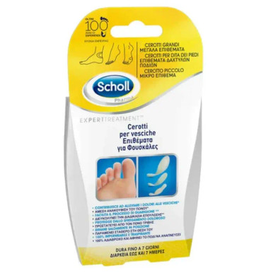 Scholl - Cerotti Vesciche Misure Miste Confezione 6 Pezzi