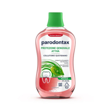 Parodontax - Herbal Collutorio Quotidiano Protezione Gengive Alito Fresco  Confezione 500 Ml