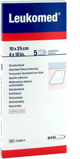 Leukomed - Medicazione Post Operatoria Tnt Confezione 10X25