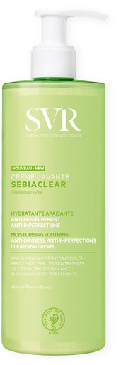Laboratoires SVR - Sebiaclear Crema Detergente Pelle Secca Confezione 400 Ml