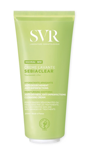 Laboratoires SVR - Sebiaclear Crema Detergente Pelle Secca Confezione 200 Ml