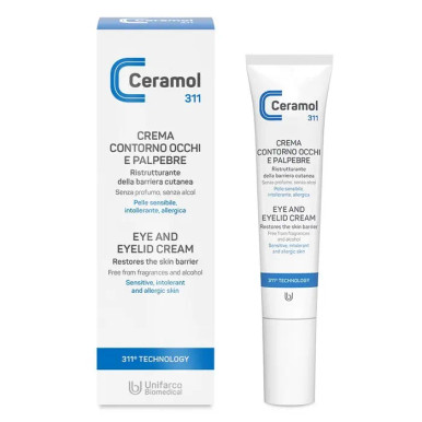 Ceramol - Crema Contorno Occhi E Palpebre Confezione 15 Ml
