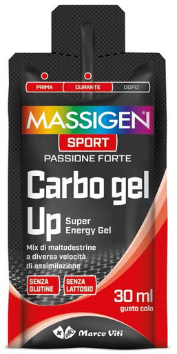 Massigen -  Sport Carbo Gel Up Confezione 30 Ml