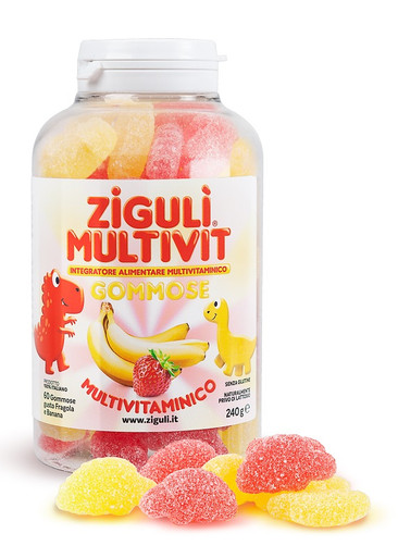 Zigulì - Multivit Caramelle Confezione 60 Gommose