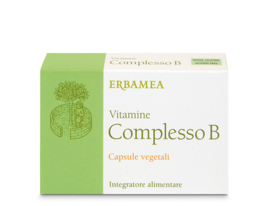 Erbamea - Vitamine Complesso B Confezione 24 Capsule Vegetali