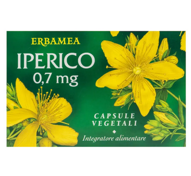 Erbamea - Iperico Confezione 36 Capsule Vegetali (Scadenza Prodotto 04/2026)