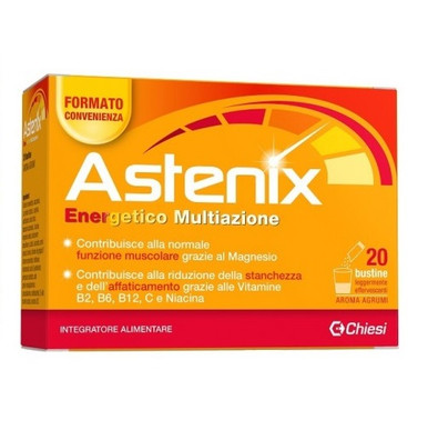 Astenix - Integratore Stanchezza Confezione 20 Bustine Promo