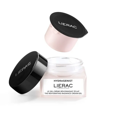 Lierac - Hydragenist Gel Crema Reidratante Illuminante Ricarica Confezione 50 Ml