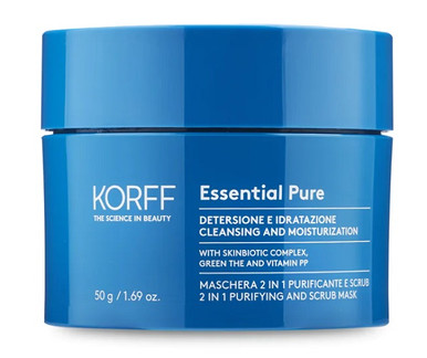 Korff - Essential Maschera Purificante e Scrub Confezione 50 Ml