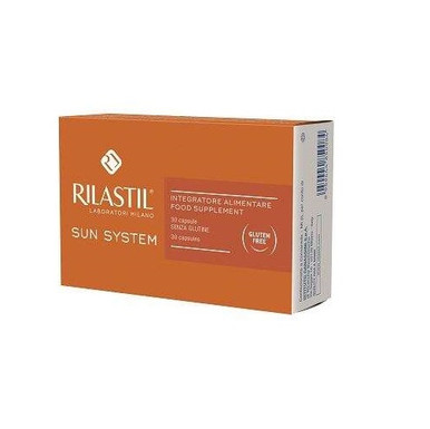 Rilastil - Sun System Integratore Alimentare Protezione Solare Confezione 30 Capsule