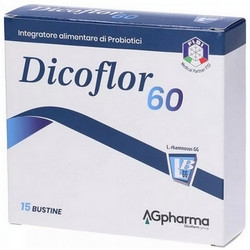 Dicoflor - Integratore Digestivo 60 Confezione 15 Bustine (Confezione Danneggiata)