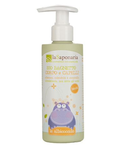 La Saponaria - Bio Albicoccola Bagnetto Confezione 200 Ml