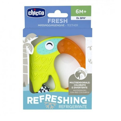 Chicco - Massaggia Fresh Funny 6M+ Confezione 1 Pezzo (Confezione Danneggiata)