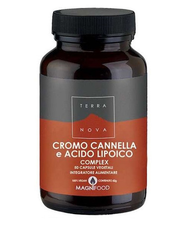 Terranova - Cromo/Cannella/Acido Lipico Complex Confezione 50 Capsule