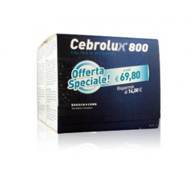 Cebrolux - 800 Bi-Pack Integratore Vista Confezione 60 Bustine