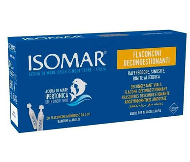 Isomar - Flaconcini Decongestionanti Confezione 20X5 Ml