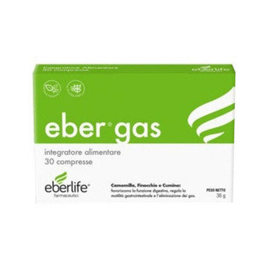 Eberlife - Ebergas Integratore Digestivo Confezione 30 Compresse