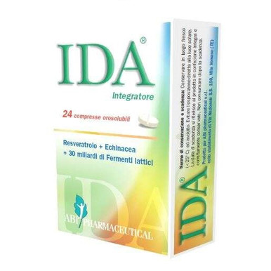 Abi Pharmaceutical - Ida Integratore Fermenti Lattici Confezione 24 Compresse
