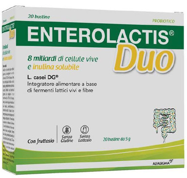 Enterolactis - 8 Miliardi Duo Polvere Orale Confezione 20 Bustine