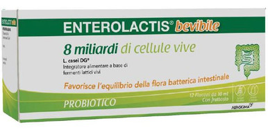 Enterolactis - 8 Miliardi Bevibile Confezione 12 Flaconcini