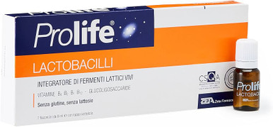 ProLife - Lactobacilli Integratore Fermenti Lattici Vivi 7 Flaconcini