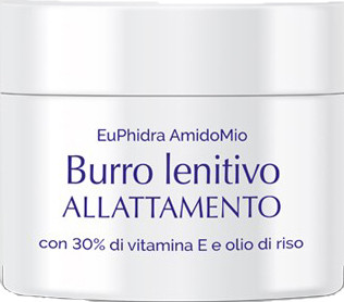 EuPhidra - AmidoMio Burro Lenitivo Allattamento per Ragadi Capezzoli Confezione da 50 Ml
