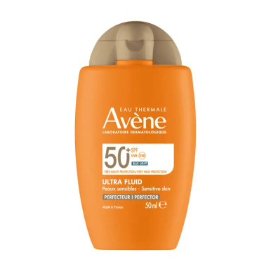 Avene - Eau Thermale Soluzione Ultra Fluida Viso Perfezionatore Spf50+ Confezione 50 Ml